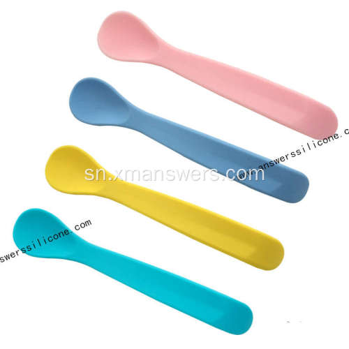 Collapsible Silicone Measuring Cup uye Spoon Set